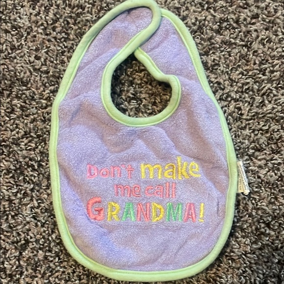 Adorable Baby Bib Set - Pink and Purple - Picture 3 of 4